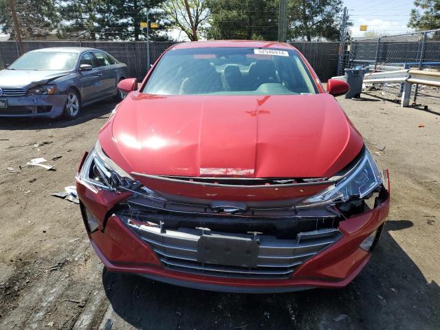 KMHD84LF9LU948701 - 2020 HYUNDAI ELANTRA SEL RED photo 5