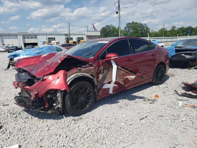 3FA6P0H94DR338604 - 2013 FORD FUSION SE RED photo 1