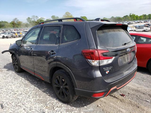 JF2SKARC1MH573746 - 2021 SUBARU FORESTER SPORT GRAY photo 2