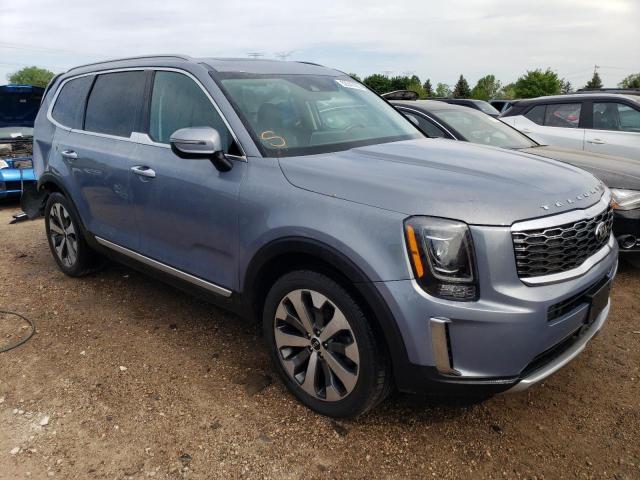 5XYP64HC6LG077375 - 2020 KIA TELLURIDE S GRAY photo 4