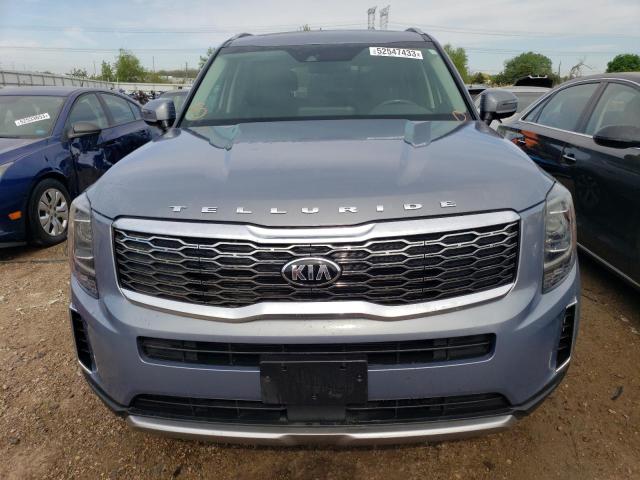 5XYP64HC6LG077375 - 2020 KIA TELLURIDE S GRAY photo 5