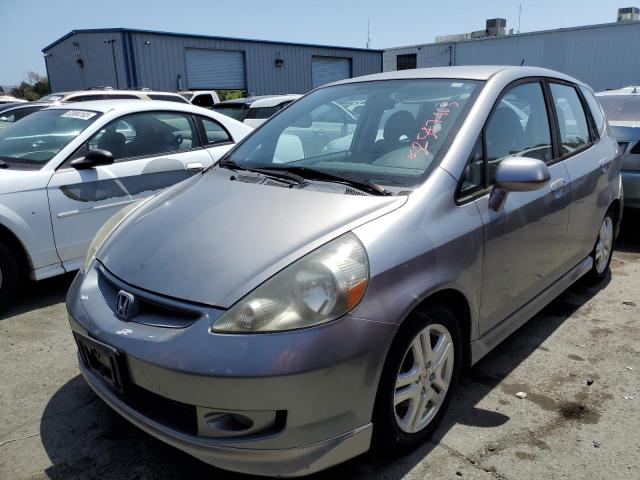 JHMGD37687S009461 - 2007 HONDA FIT S ვერცხლისფერი ფოტო 1