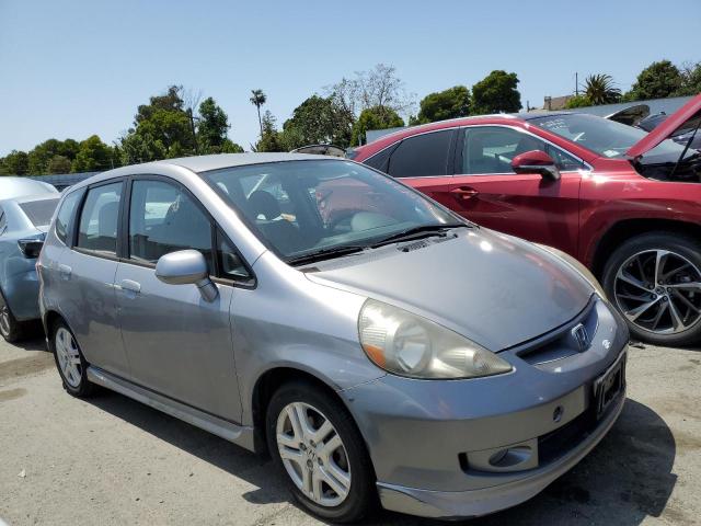 JHMGD37687S009461 - 2007 HONDA FIT S ვერცხლისფერი ფოტო 4