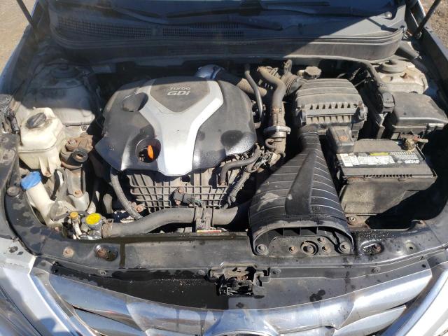 5NPEC4AB2CH479758 - 2012 HYUNDAI SONATA SE SILVER photo 11