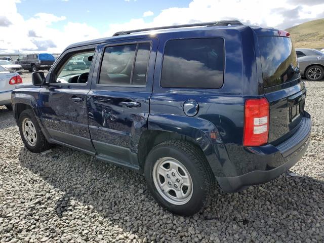 1C4NJPBA6ED721828 - 2014 JEEP PATRIOT SPORT BLUE photo 2