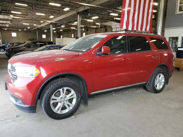 1D4RE4GG4BC697552 - 2011 DODGE DURANGO CREW RED photo 1