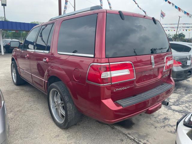 5LMFU27507LJ17476 - 2007 LINCOLN NAVIGATOR წითელი ფოტო 3
