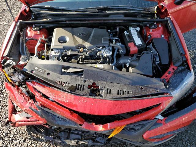 4T1G11BK2RU118309 - 2024 TOYOTA CAMRY SE NIGHT SHADE BURGUNDY photo 11