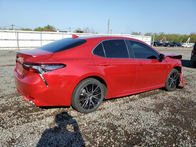 4T1G11BK2RU118309 - 2024 TOYOTA CAMRY SE NIGHT SHADE BURGUNDY photo 3