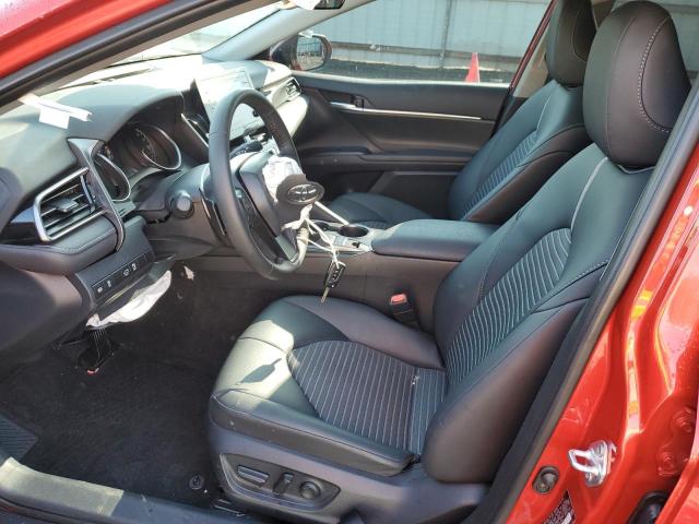 4T1G11BK2RU118309 - 2024 TOYOTA CAMRY SE NIGHT SHADE BURGUNDY photo 7