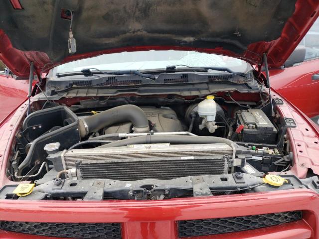 1D3HV18T29S745625 - 2009 DODGE RAM 1500 RED photo 11