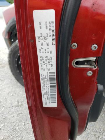 1D3HV18T29S745625 - 2009 DODGE RAM 1500 RED photo 12