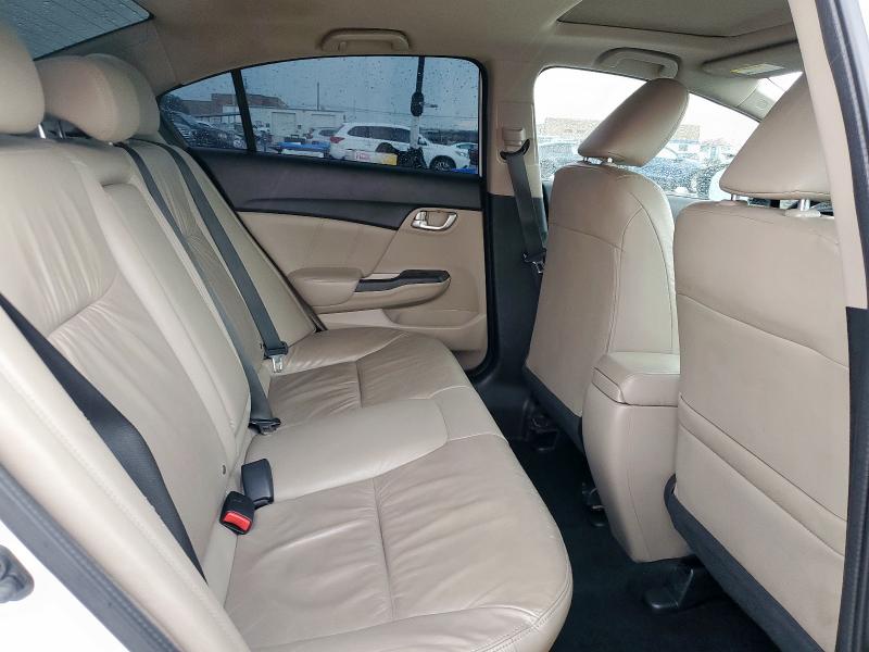 19XFB2F98EE242538 - 2014 HONDA CIVIC EXL 白色 照片 10