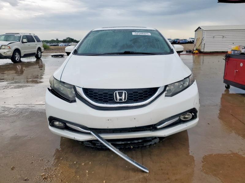19XFB2F98EE242538 - 2014 HONDA CIVIC EXL 白色 照片 5