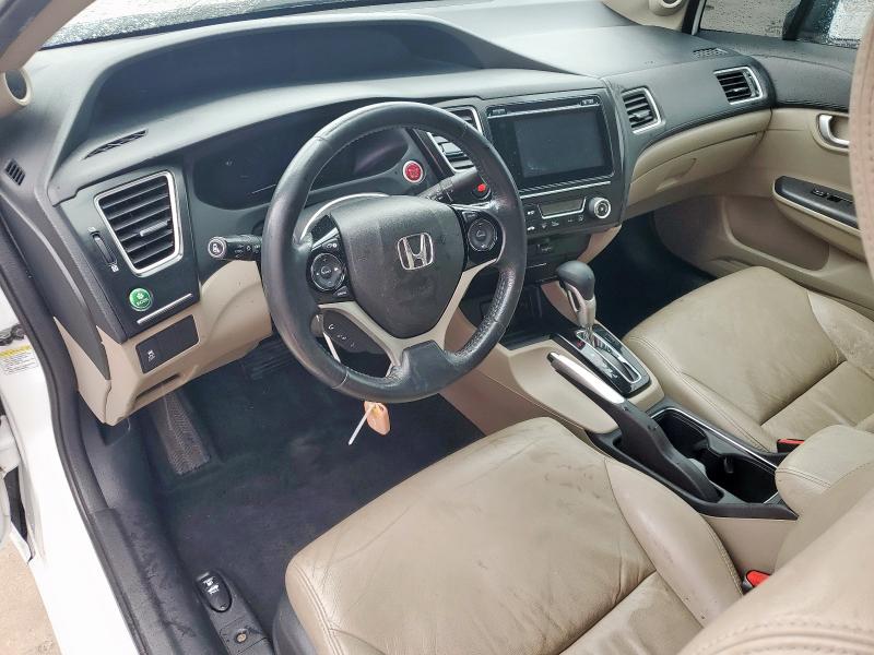 19XFB2F98EE242538 - 2014 HONDA CIVIC EXL 白色 照片 8