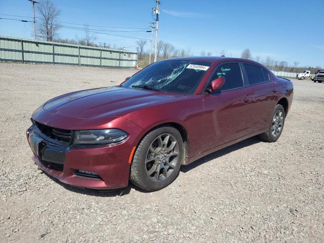 2C3CDXJG5HH582162 - 2017 DODGE CHARGER SXT BURGUNDY photo 1