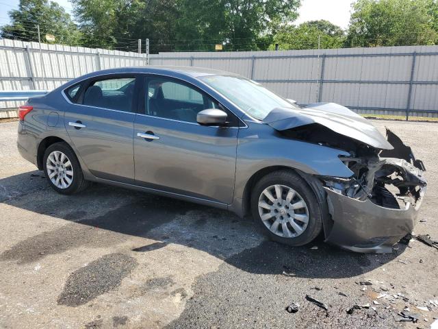 3N1AB7AP6GY291836 - 2016 NISSAN SENTRA S GRAY photo 4