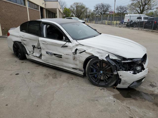 WBSJF0C02LB448871 - 2020 BMW M5 BASE WHITE photo 4