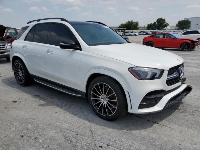 4JGFB5KB3MA452584 - 2021 MERCEDES-BENZ GLE 450 4MATIC WHITE photo 4