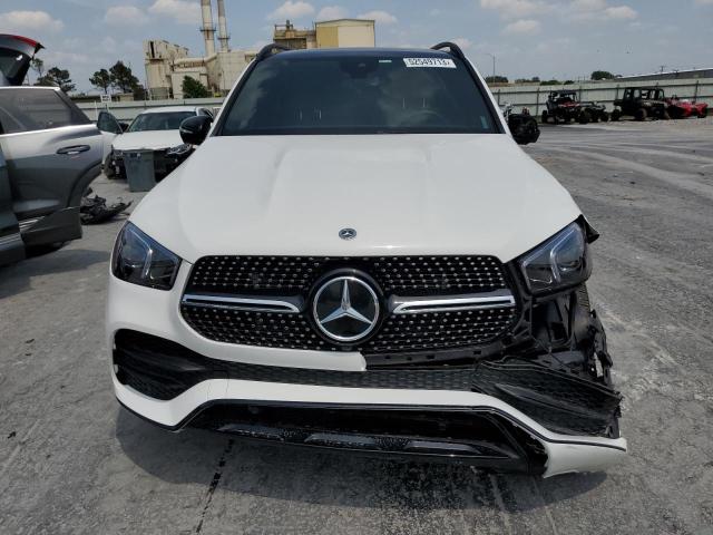 4JGFB5KB3MA452584 - 2021 MERCEDES-BENZ GLE 450 4MATIC WHITE photo 5