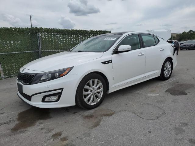 5XXGN4A72EG327704 - 2014 KIA OPTIMA EX WHITE photo 1