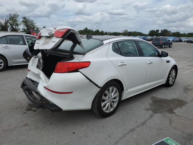 5XXGN4A72EG327704 - 2014 KIA OPTIMA EX WHITE photo 3