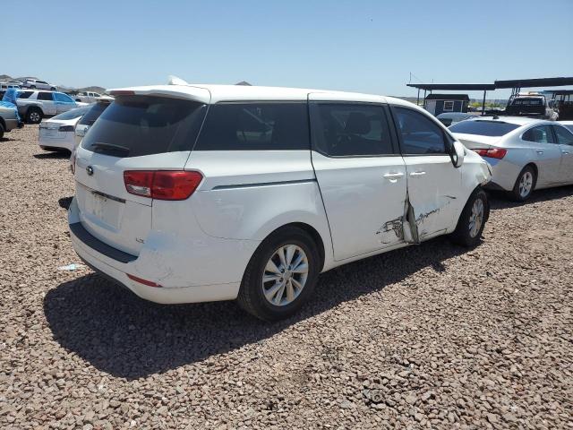 KNDMB5C10H6219062 - 2017 KIA SEDONA LX WHITE photo 3