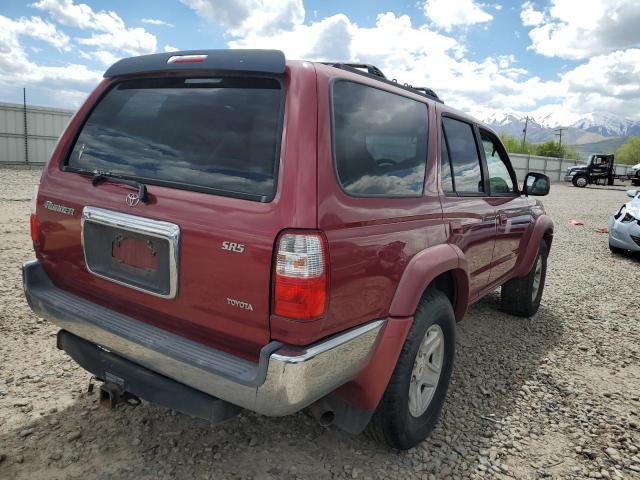 JT3GN86R720253568 - 2002 TOYOTA 4RUNNER SR5 BURGUNDY photo 3