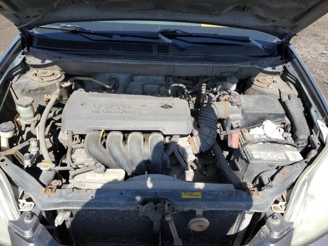 2T1KR32EX6C597262 - 2006 TOYOTA COROLLA MA XR GRAY photo 11