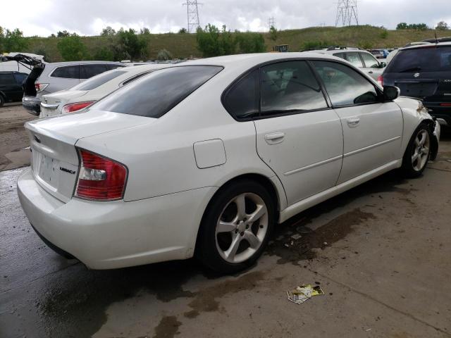 4S3BL616277208226 - 2007 SUBARU LEGACY 2.5I WHITE photo 3