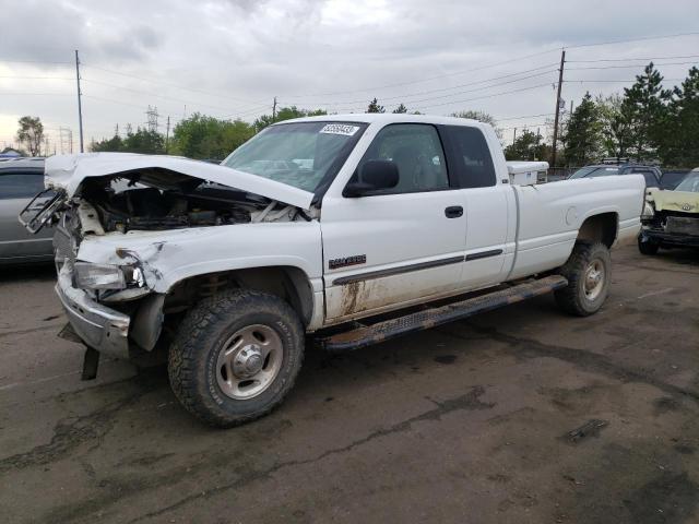 3B7KF23711G708962 - 2001 DODGE RAM 2500 WHITE photo 1