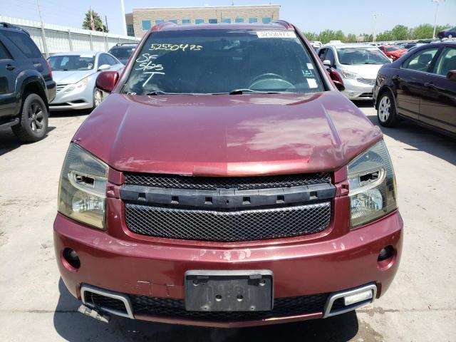 2CNDL737286029783 - 2008 CHEVROLET EQUINOX SPORT BURGUNDY photo 5