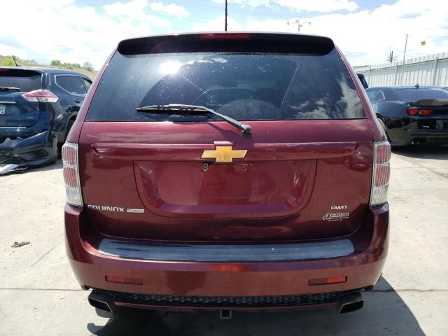 2CNDL737286029783 - 2008 CHEVROLET EQUINOX SPORT BURGUNDY photo 6