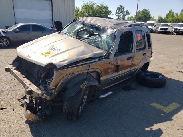 1J4GK58K04W252985 - 2004 JEEP LIBERTY LIMITED TAN photo 1