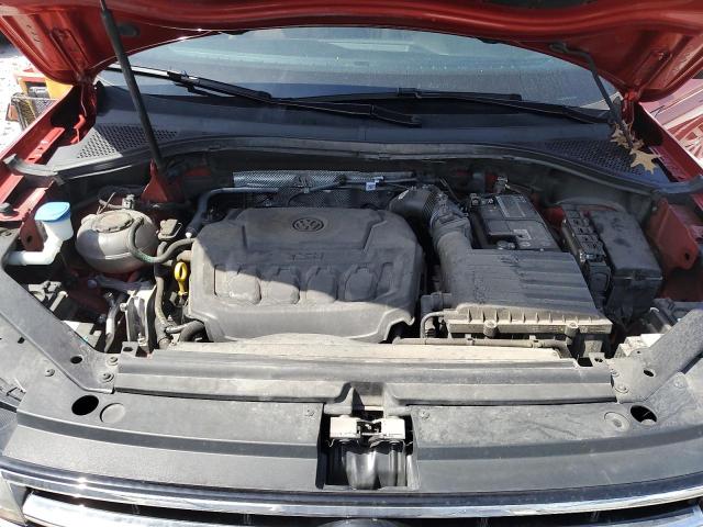 3VV2B7AX7NM068163 - 2022 VOLKSWAGEN TIGUAN SE Rot Foto 11