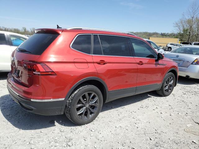 3VV2B7AX7NM068163 - 2022 VOLKSWAGEN TIGUAN SE Rot Foto 3