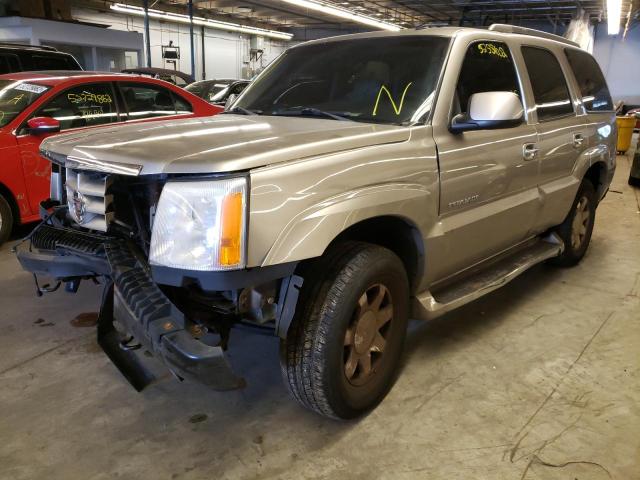 1GYEK63N43R269297 - 2003 CADILLAC ESCALADE LUXURY SILVER photo 2