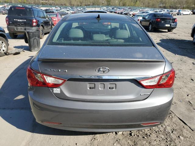 5NPEC4ACXCH343502 - 2012 HYUNDAI SONATA SE GRAY photo 6