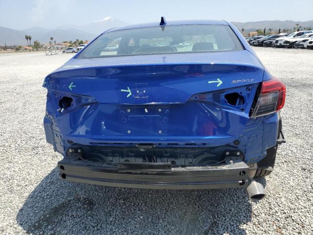 2HGFE2F57RH540658 - 2024 HONDA CIVIC SPORT BLUE photo 6