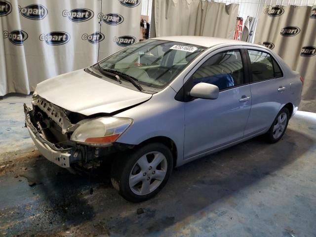 JTDBT923281278691 - 2008 TOYOTA YARIS BASE SILVER photo 1