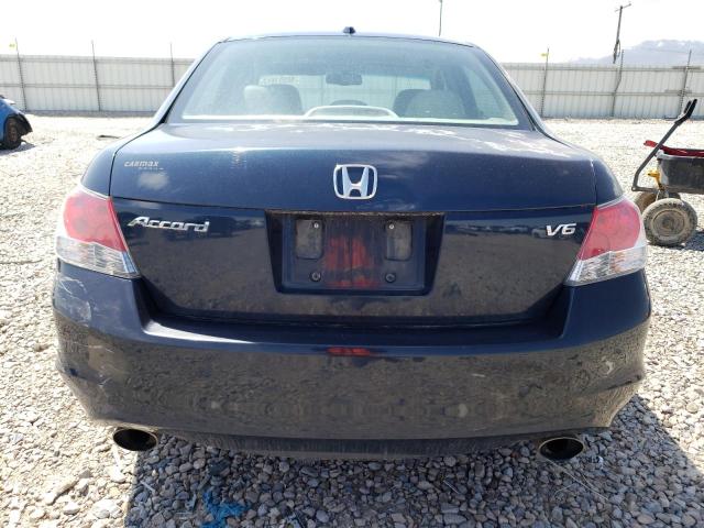 5KBCP3F87AB010276 - 2010 HONDA ACCORD EXL BLUE photo 6