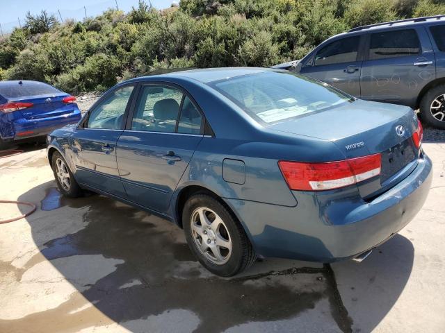 5NPEU46FX6H095465 - 2006 HYUNDAI SONATA GLS BLUE photo 2