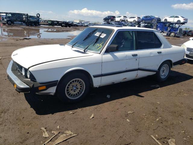 WBADK7300G9652278 - 1986 BMW 528 E WHITE photo 1