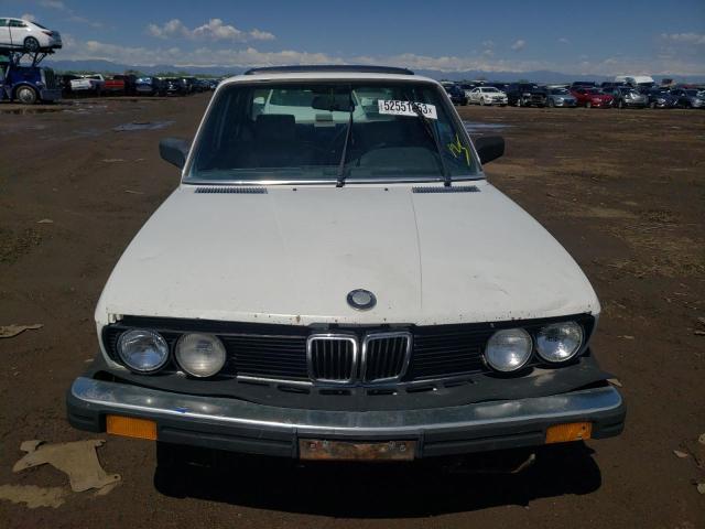 WBADK7300G9652278 - 1986 BMW 528 E WHITE photo 5