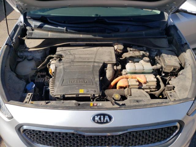 KNDCC3LC4J5161404 - 2018 KIA NIRO EX SILVER photo 11