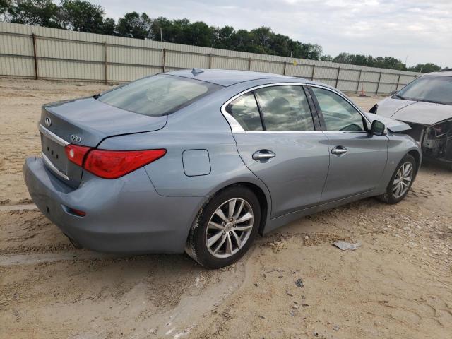 JN1CV7APXGM200814 - 2016 INFINITI Q50 BASE BLUE photo 3