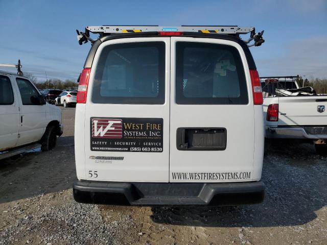 1GCWGAFG0L1232578 - 2020 CHEVROLET EXPRESS G2 WHITE photo 6