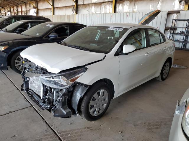 3KPA24AD5PE537522 - 2023 KIA RIO LX WHITE photo 1