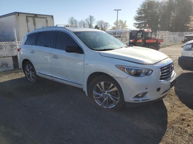 5N1AL0MM3EC507453 - 2014 INFINITI QX60 WHITE photo 4