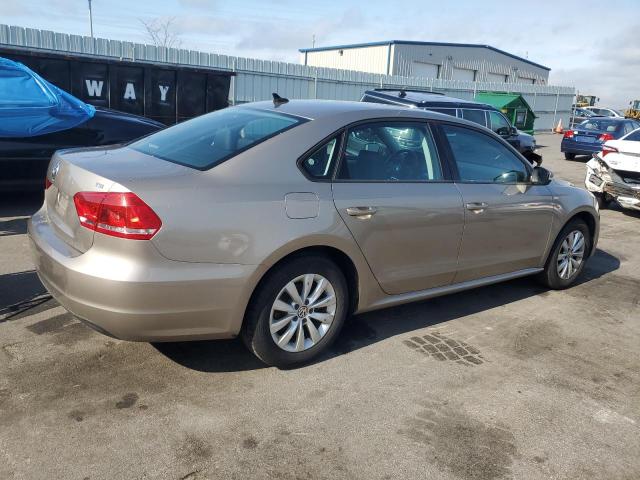 1VWAT7A3XFC068078 - 2015 VOLKSWAGEN PASSAT S TAN photo 3